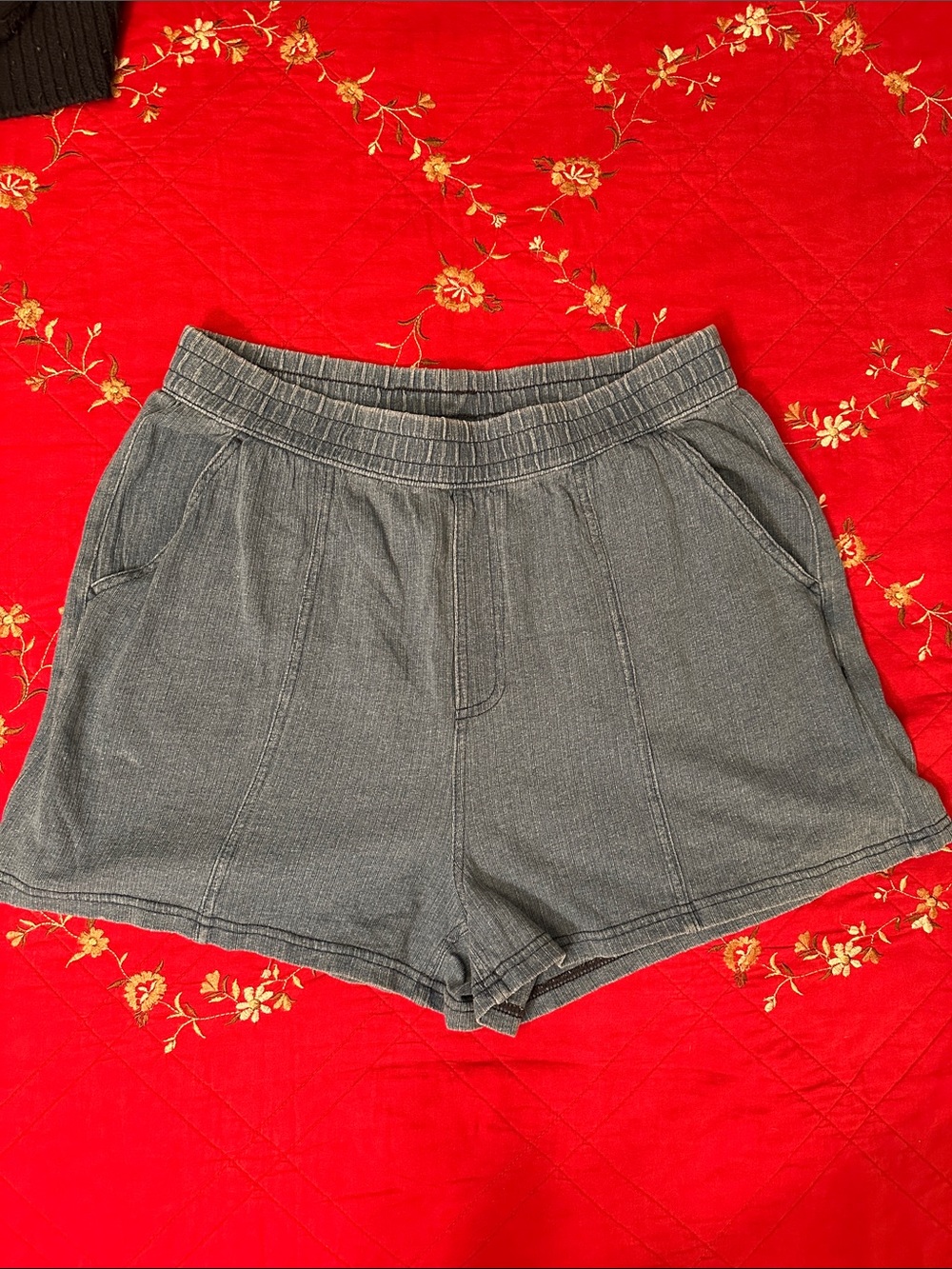 💙🔥💙 NWT Halara Cotton Pull-on Shorts, Large